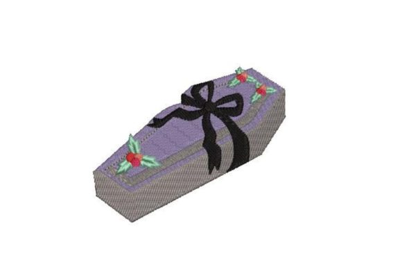 Gift Wrapped Coffin: A Spooky-Season Staple