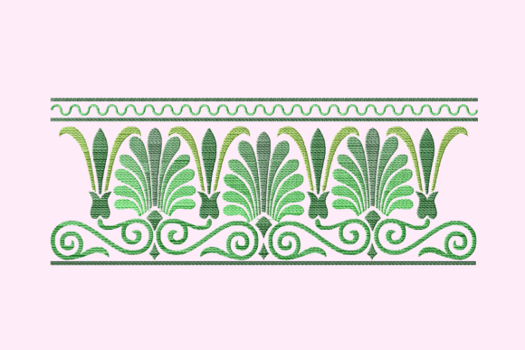 Green Arabesque Border Review