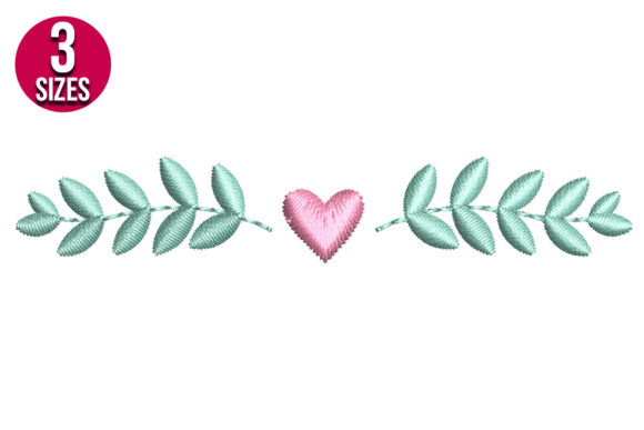 Heart Wreath: A Fresh, Youthful Touch for Seasonal Embroidery