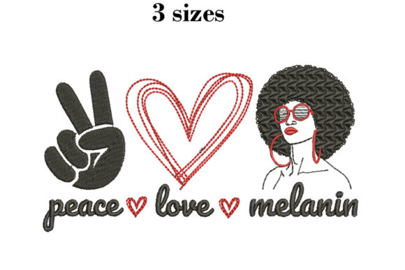 Melanin: A Thoughtful Embroidery Design for Meaningful Gifts