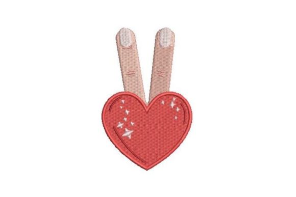 Peace Sign: A Thoughtful Embroidery Design for Small Business Branding