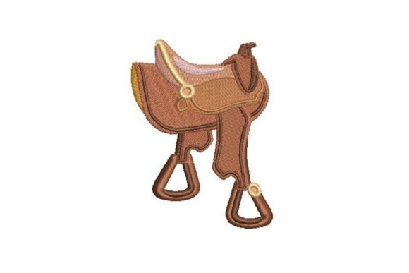 Saddle: A Horse-Themed Embroidery Design Worth Your Booth Space