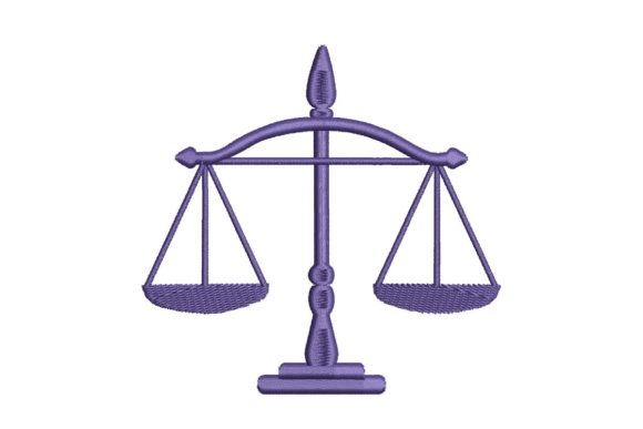 Scales of Justice Embroidery Design Review