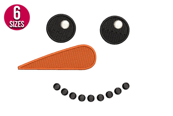 Snowman Face Embroidery Review