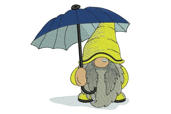 Umbrella Rain Gnome