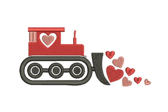 Valentine’s Day Tractor