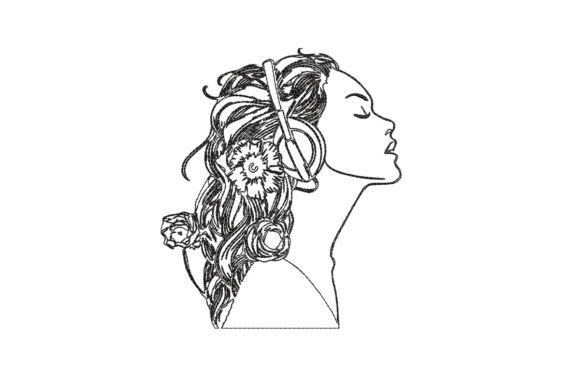Woman in Headphones
